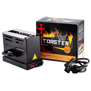 Start-Now Kohleanzünder-Toaster 800W